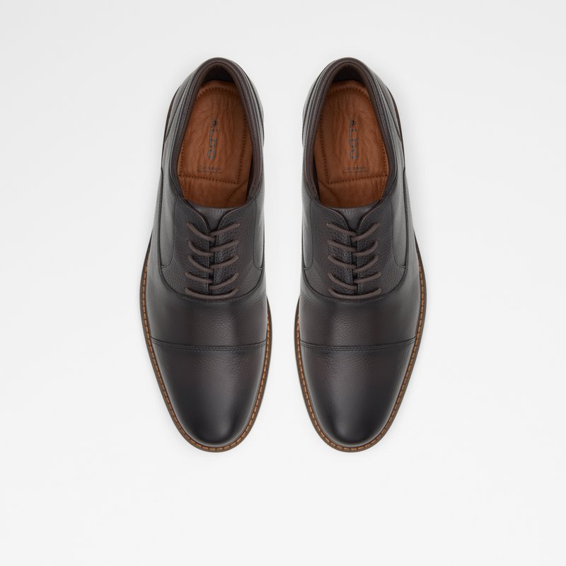 Aldo oxford cipele MILLER LEA PEBBLE - smeđa 6