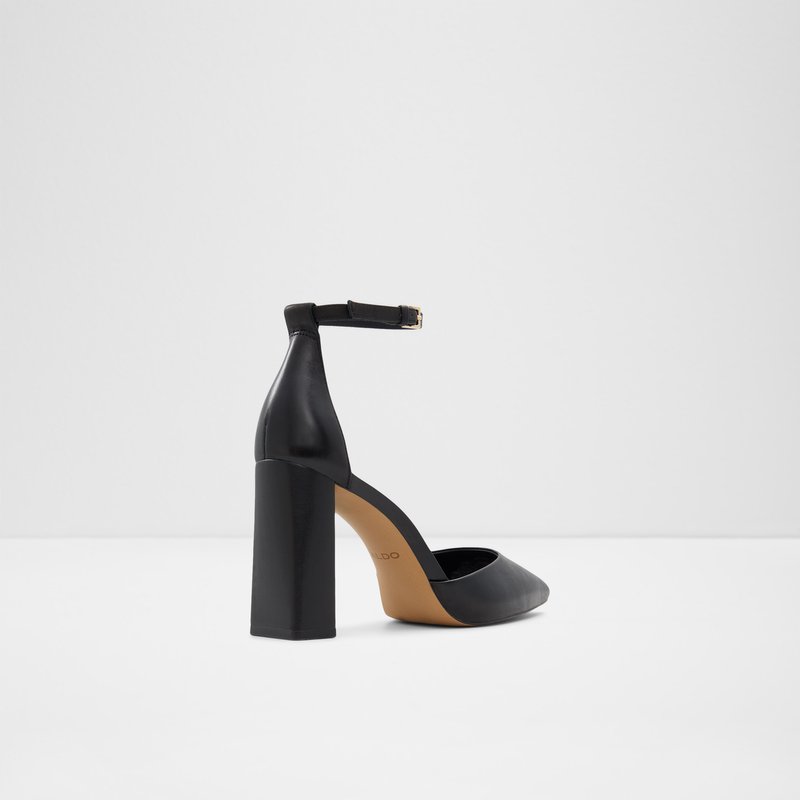 Aldo cipele na visoku petu MILLGATE LEA SMOOTH - crna 6