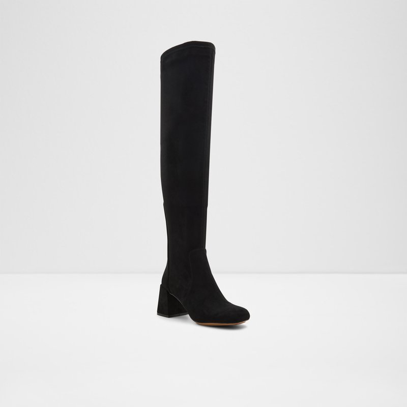 Aldo čizme do koljena MIRARIN TEX MICROFIBRE - crna 3