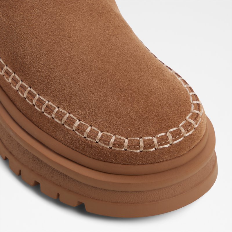 Aldo ženske klompe s toplom podstavom MIRELLIE LEA SUEDE - smeđa 6