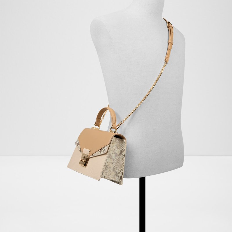 Aldo torbica za nošenje na ramenu ili u ruci MIRESSA SYN MIX MAT - bež 3