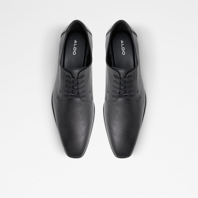 Aldo derby cipele MONTECASSINO LEA EMBOSSED - crna 6