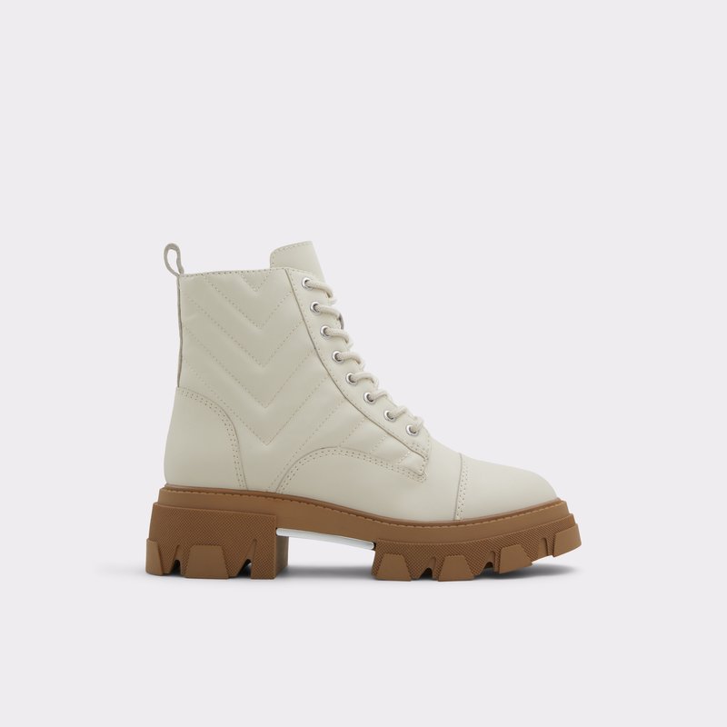 Aldo vodonepropusne gležnjače MONTROSE LEA SMOOTH - bijela 1