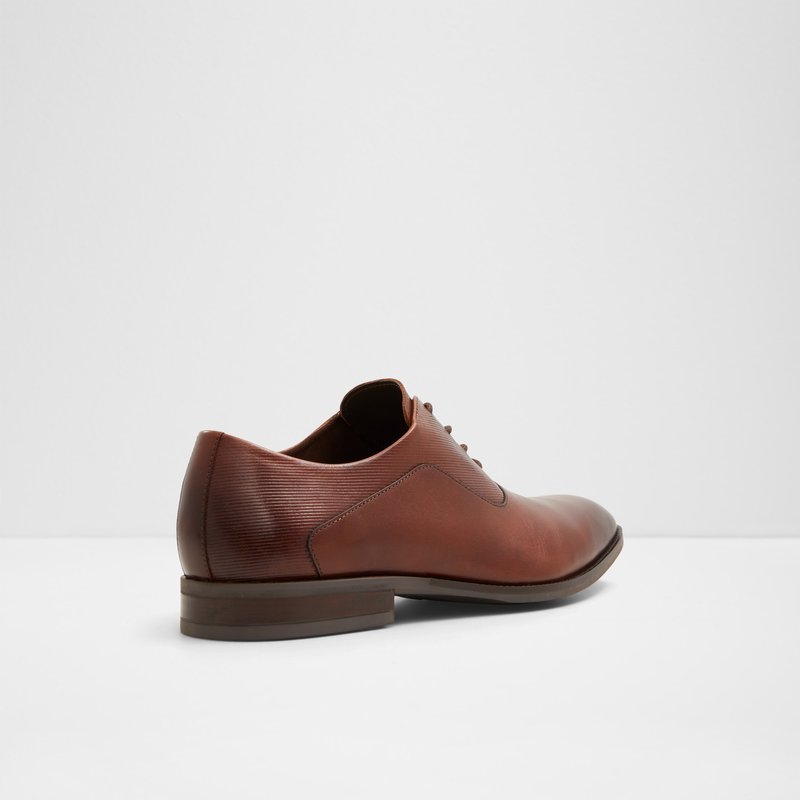 Aldo svečane oxford cipele MORIO LEA SMOOTH - smeđa 2
