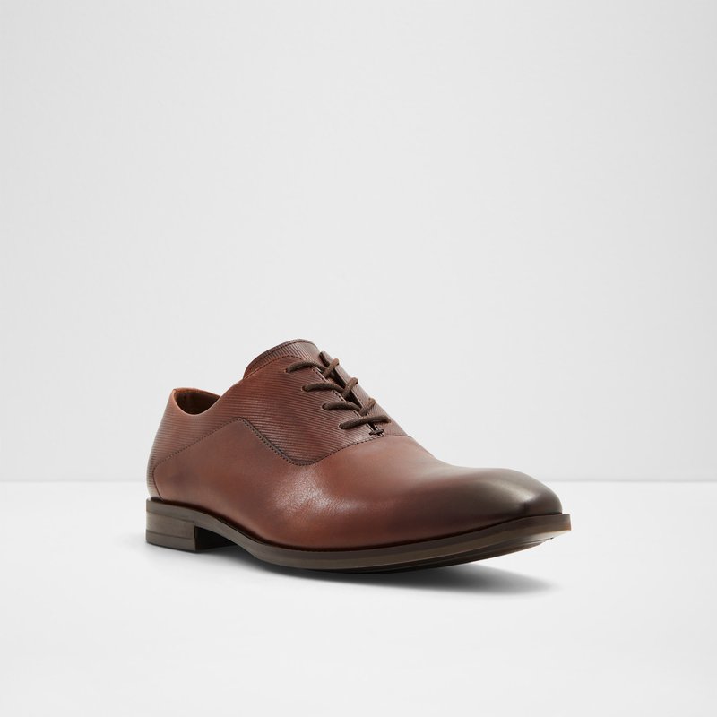 Aldo svečane oxford cipele MORIO LEA SMOOTH - smeđa 3
