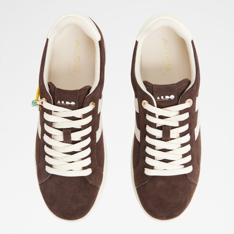 Aldo muške tenisice MTL72SNEAKER-M LEA MIX MAT - smeđa 5