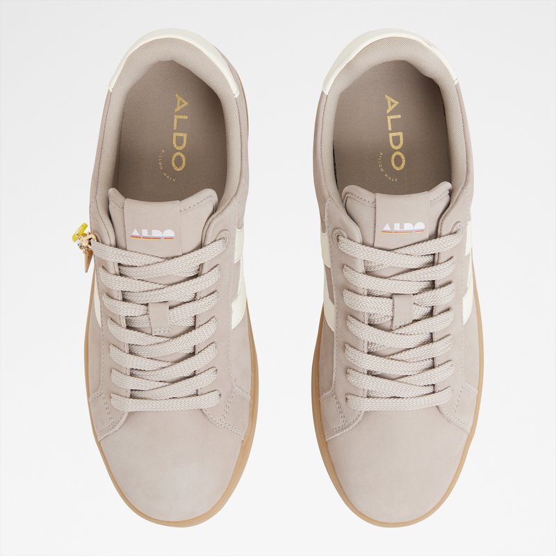 Aldo muške tenisice MTL72SNEAKER-M LEA MIX MAT - siva 5