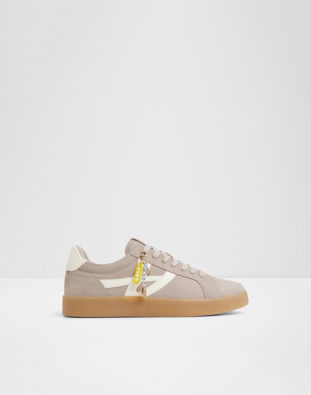Aldo muške tenisice MTL72SNEAKER-M LEA MIX MAT - siva