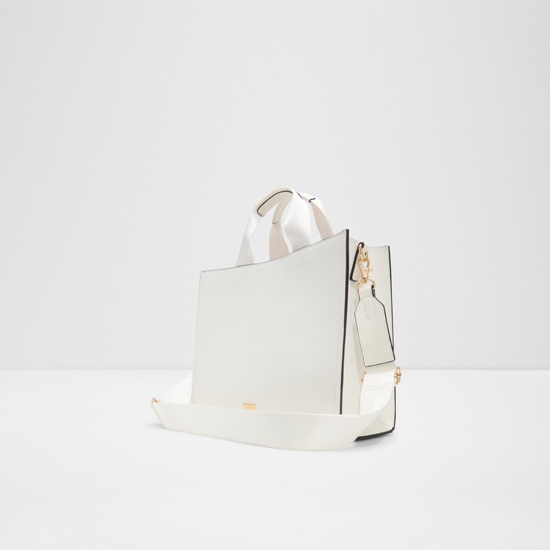 Aldo satchel torbica za nošenje na ramenu MTL72TOTE SYN MIX MAT - bijela 3