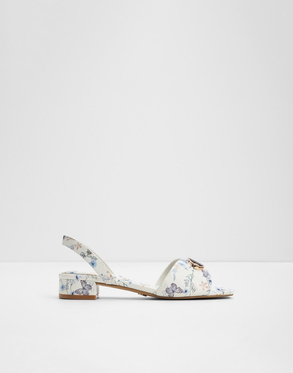 Aldo sandale na srednje visoku petu MUFFY SYN EPI - multicolor