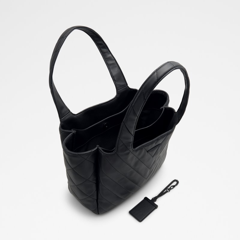 Aldo satchel torba za nošenje na ramenu MUSE SYN SMOOTH - crna 2