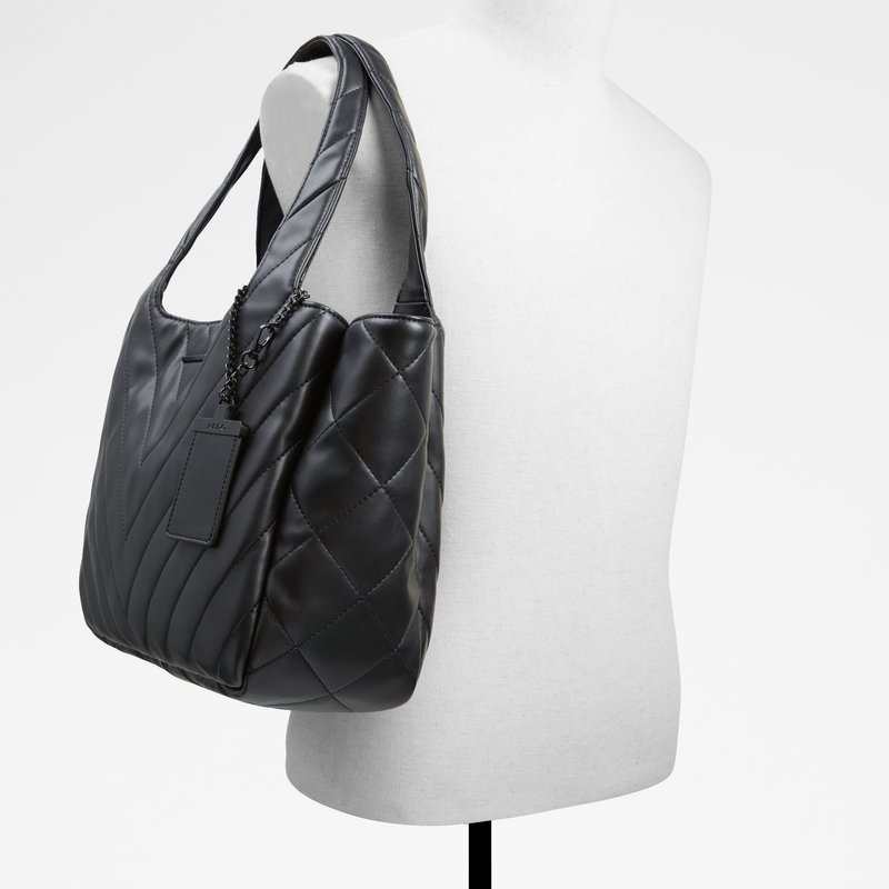 Aldo satchel torba za nošenje na ramenu MUSE SYN SMOOTH - crna 3