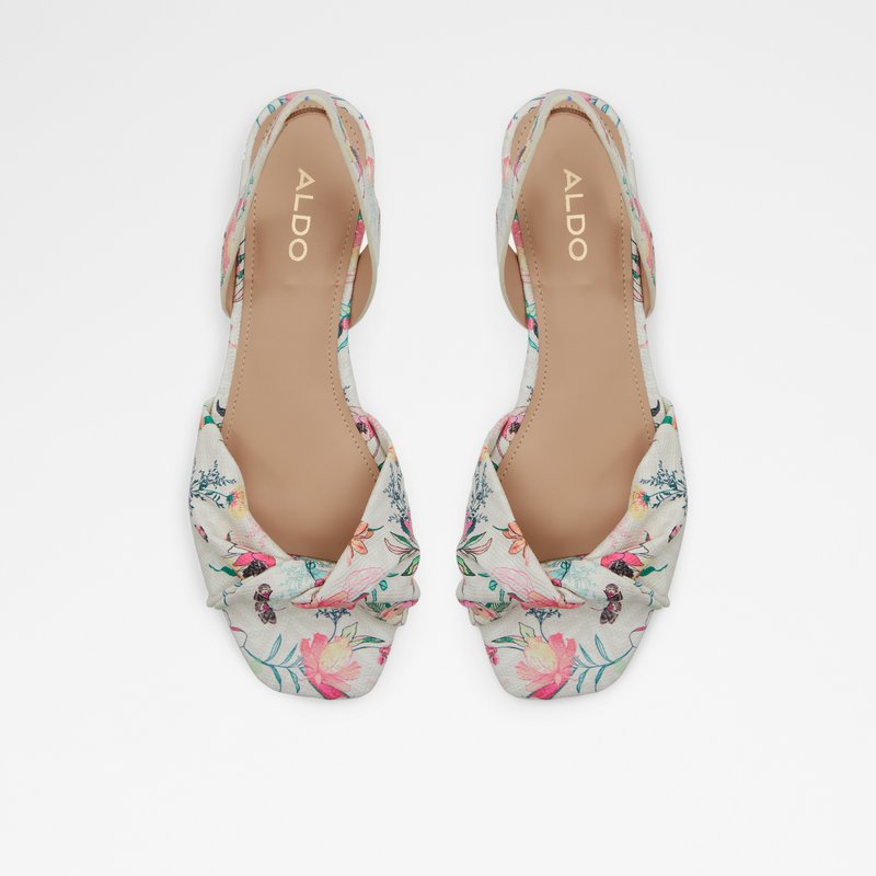 Aldo ravne sandale NABILA SYN PRINT - multicolor 5