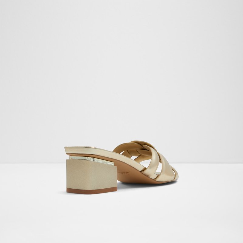 Aldo natikače NAJLA SYN METALLIC - zlatna 6