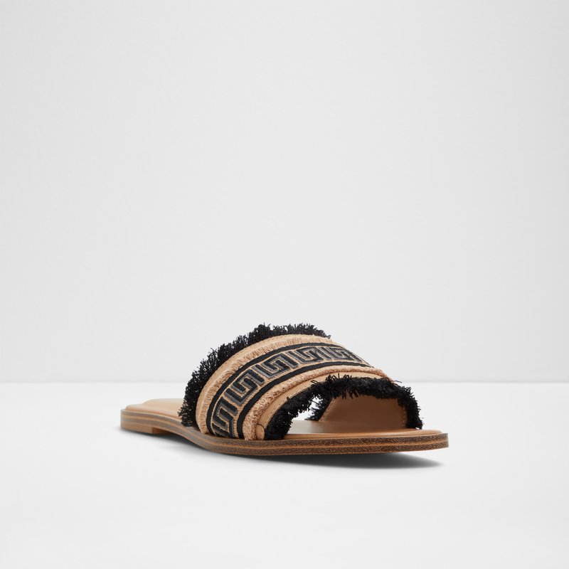 Aldo natikače NALANI TEX WOVEN - crna 3