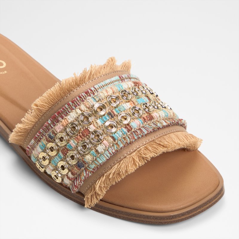 Aldo ravne natikače NALANI TEX WOVEN - narančasta 5