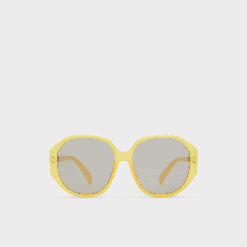 Aldo okrugle ženske sunčane naočale NAMI - žuta 1