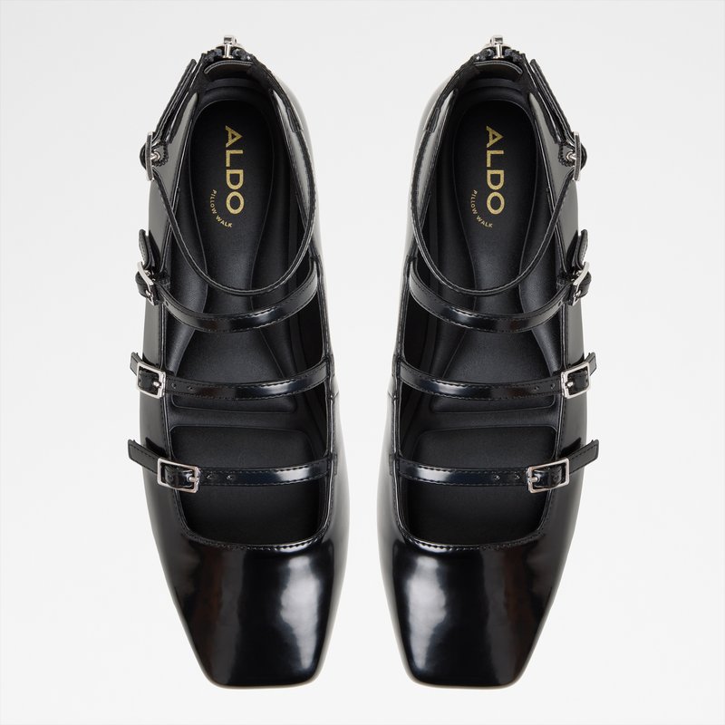 Aldo balerinke NELTA SYN BOX PU - crna 5