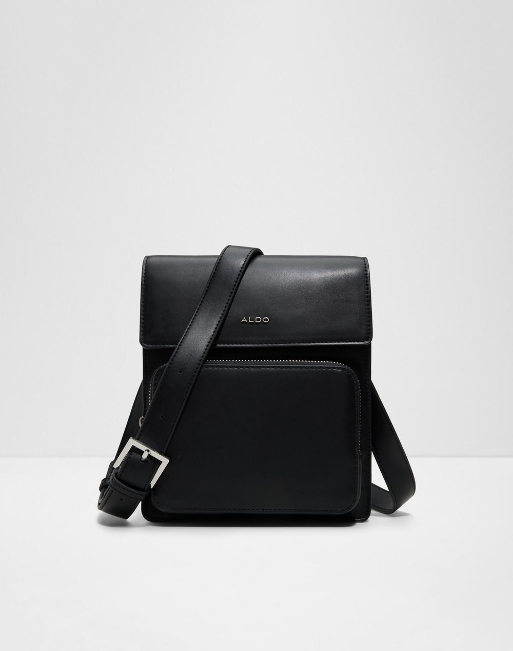 Aldo muška torbica za nošenje na ramenu NILES SYN MIX MAT - crna