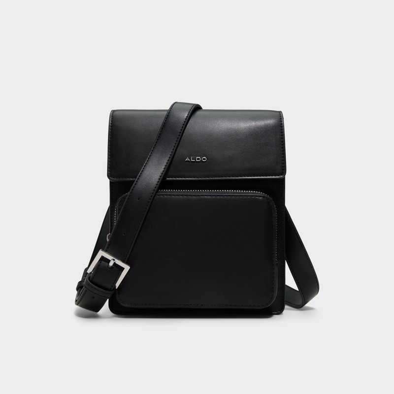 Aldo muška torbica za nošenje na ramenu NILES SYN MIX MAT - crna 1