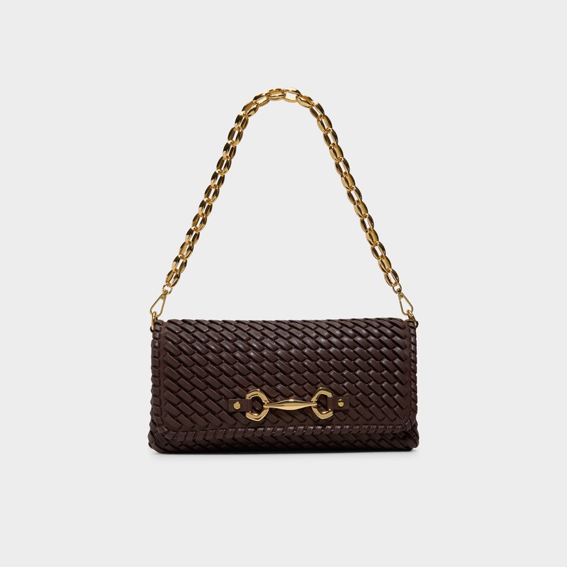 Aldo clutch torbica za nošenje u ruci ili na ramenu NIOVA SYN MIX MAT - smeđa 1