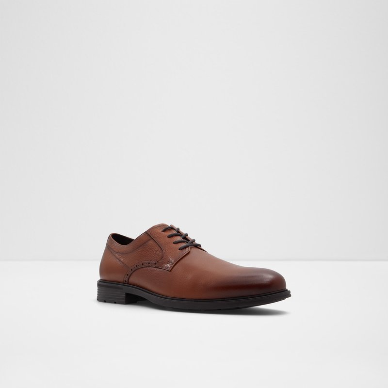 Aldo derby cipele NOBEL LEA SMOOTH - smeđa 3