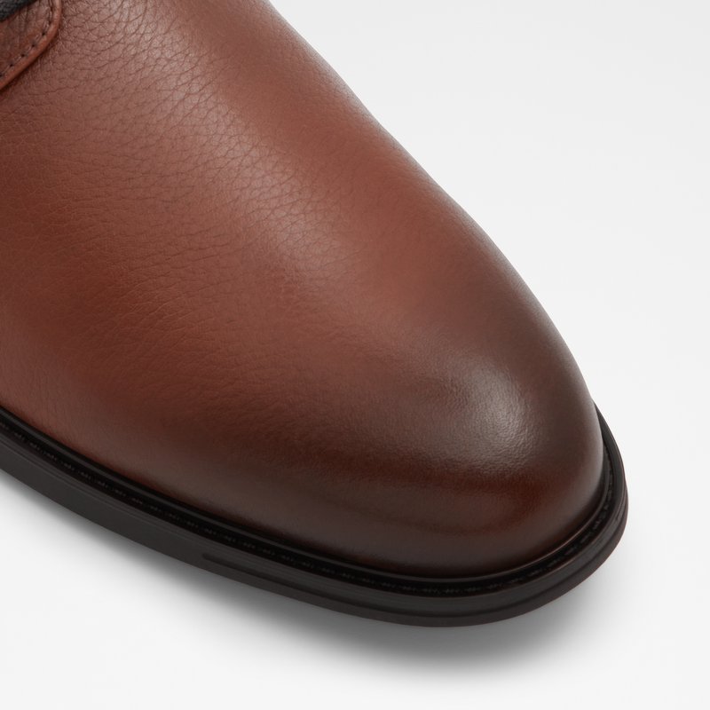 Aldo derby cipele NOBEL LEA SMOOTH - smeđa 4