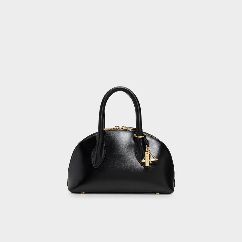 Aldo satchel torbica za nošenje u ruci ili na ramenu NOVALLIE SYN MIX MAT - crna