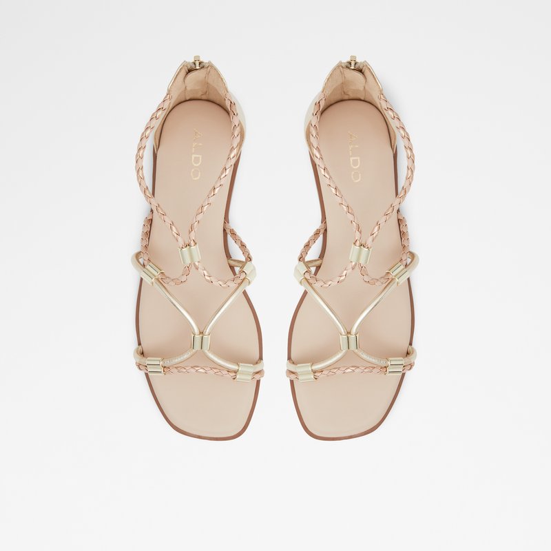 Aldo ravne sandale OCERIWENFLEX SYN MIX MAT - multicolor 2