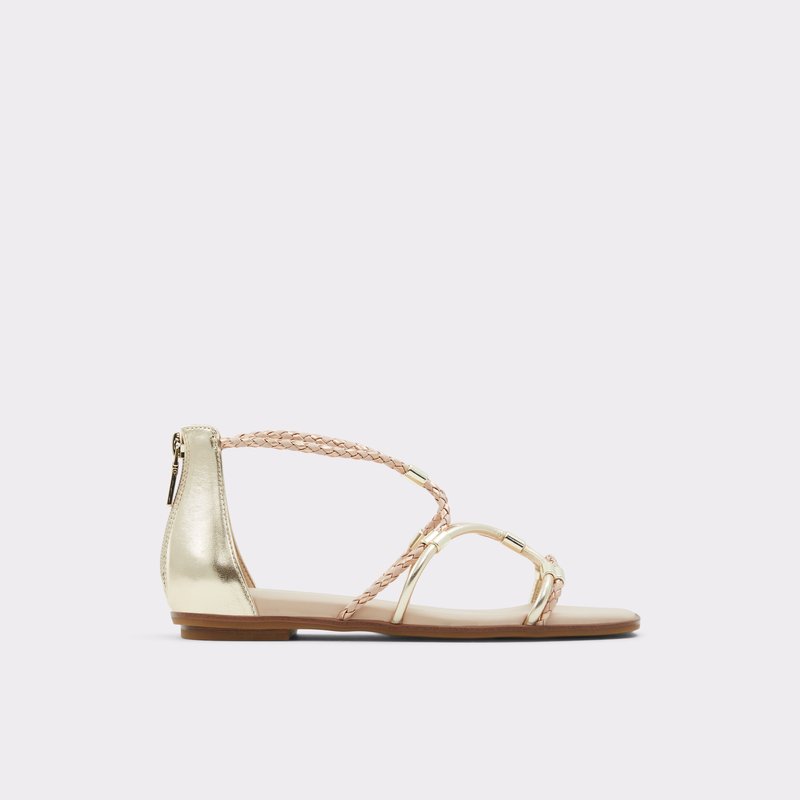 Aldo ravne sandale OCERIWENFLEX SYN MIX MAT - multicolor 1