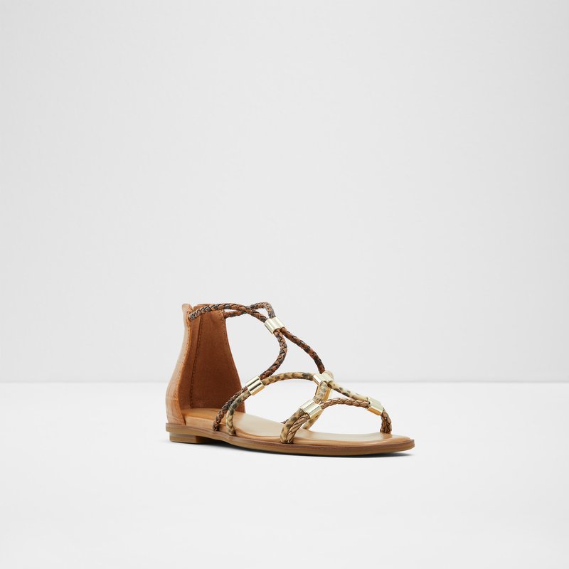 Aldo ravne sandale OCERIWENFLEX SYN MIX MAT - multicolor 6