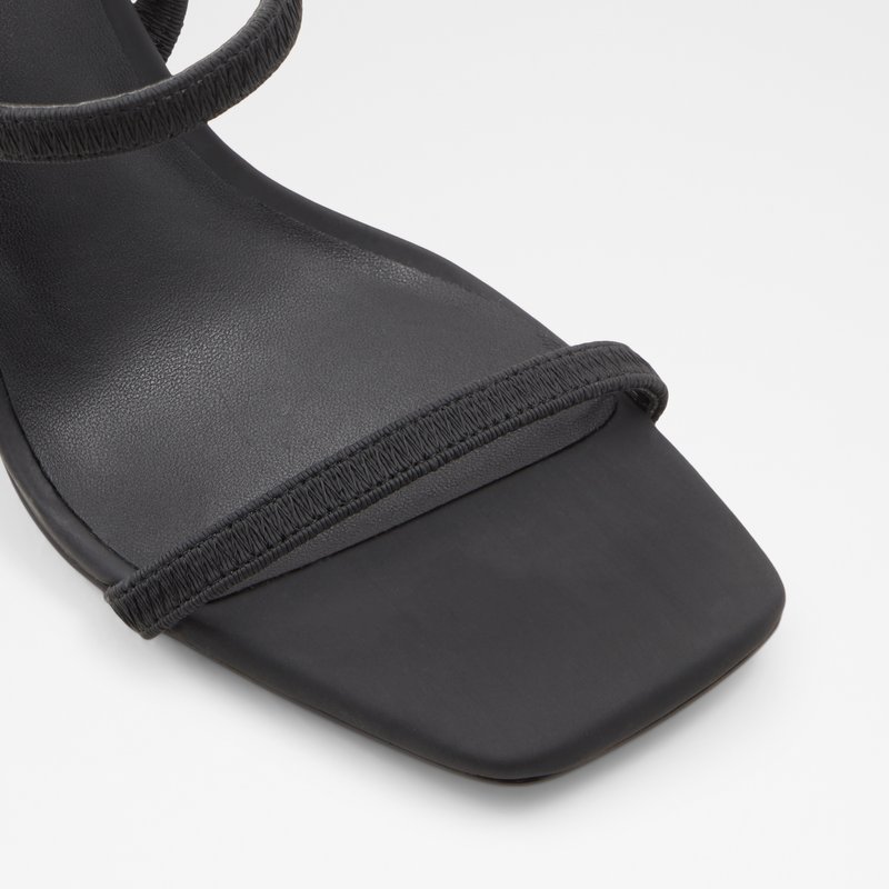 Aldo sandale na visoku petu OKURR SYN SMOOTH - crna 5