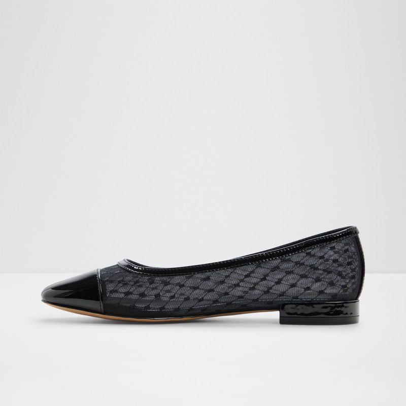 Aldo balerinke OLOHAS TEX MESH - crna 6