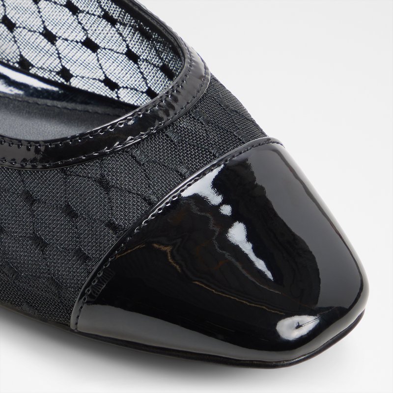 Aldo balerinke OLOHAS TEX MESH - crna 4
