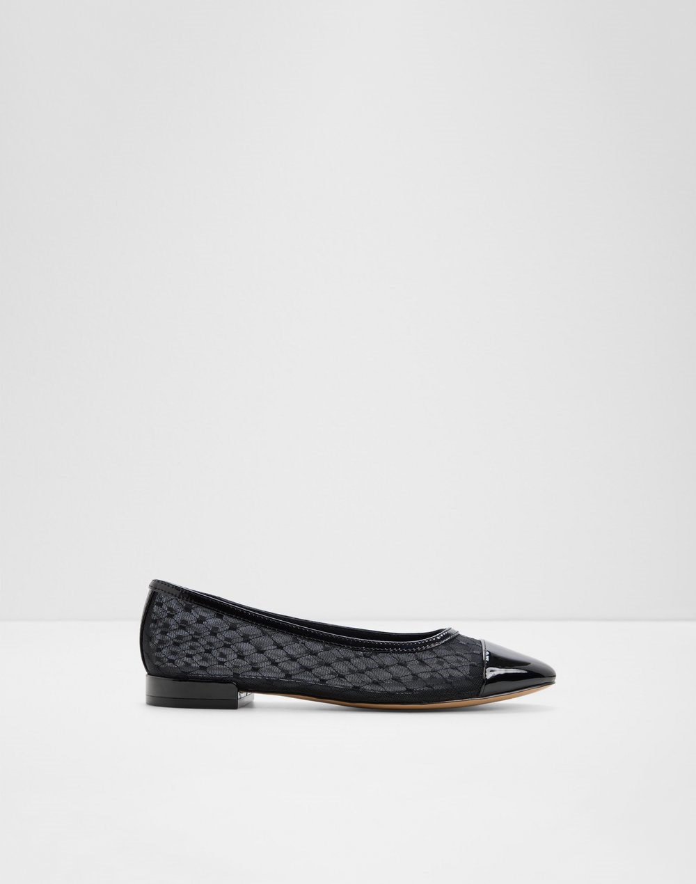 Aldo balerinke OLOHAS TEX MESH - crna