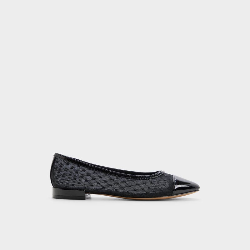 Aldo balerinke OLOHAS TEX MESH - crna 1