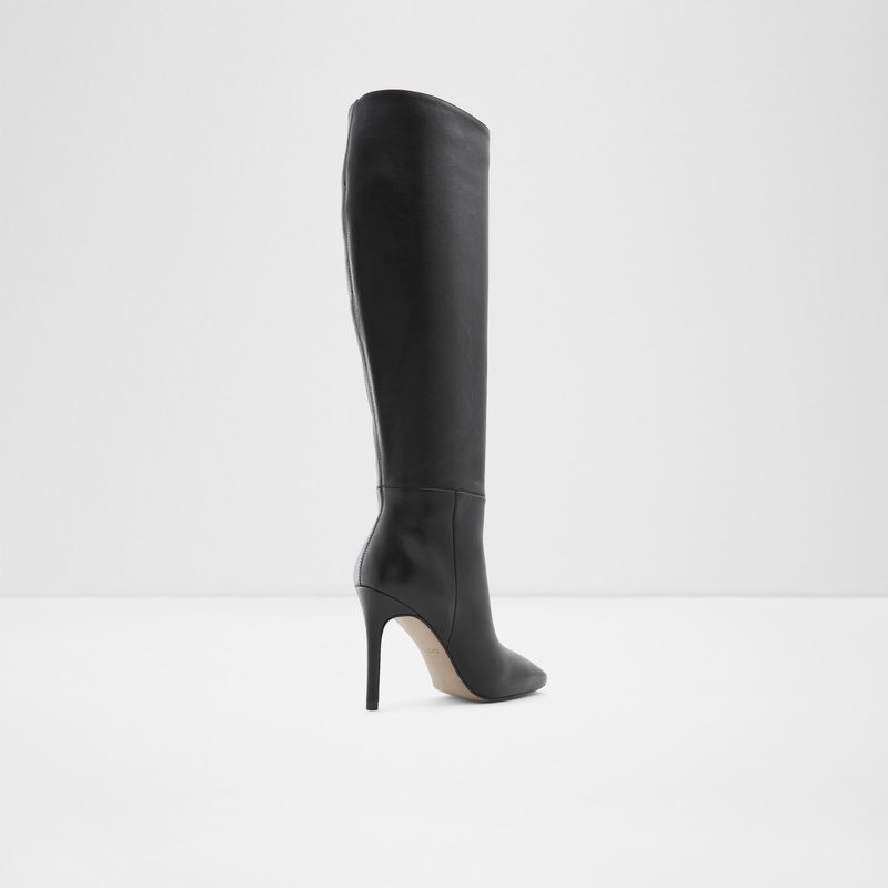 Aldo čizme do koljena OLURIA LEA SMOOTH - crna 5