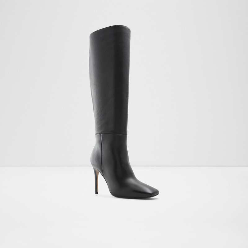 Aldo čizme do koljena OLURIA LEA SMOOTH - crna 3