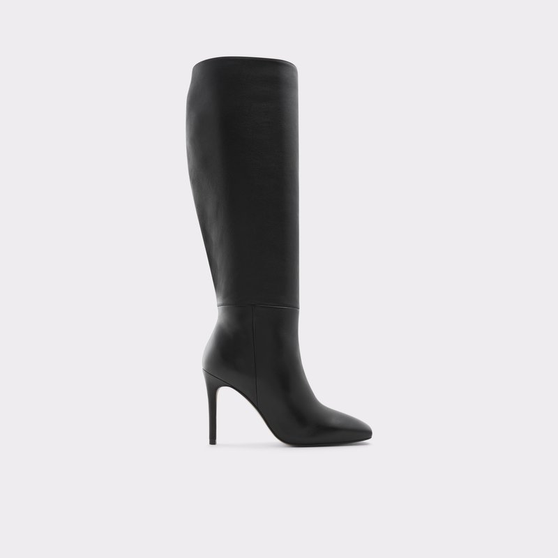 Aldo čizme do koljena OLURIA LEA SMOOTH - crna 1