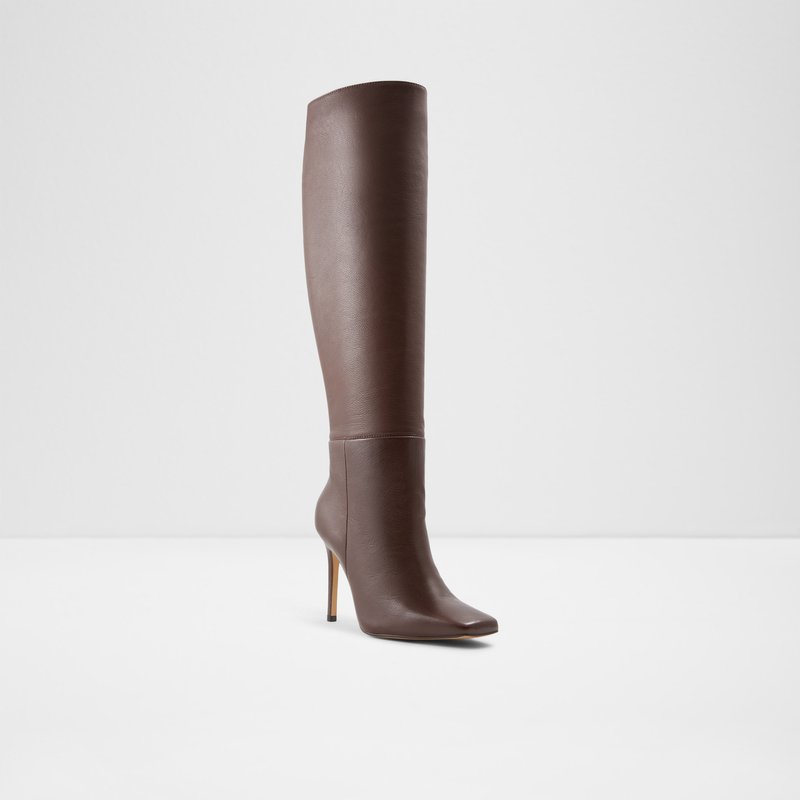 Aldo čizme do koljena OLURIA LEA SMOOTH - smeđa 3