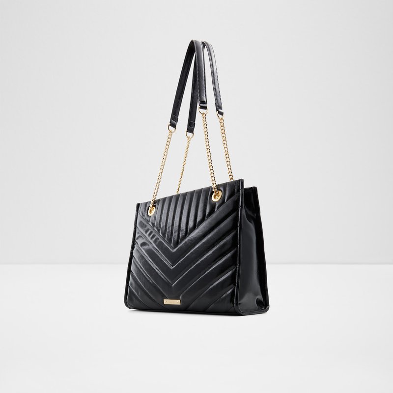 Aldo velika torba ONNY SYN QUILTED - crna 4