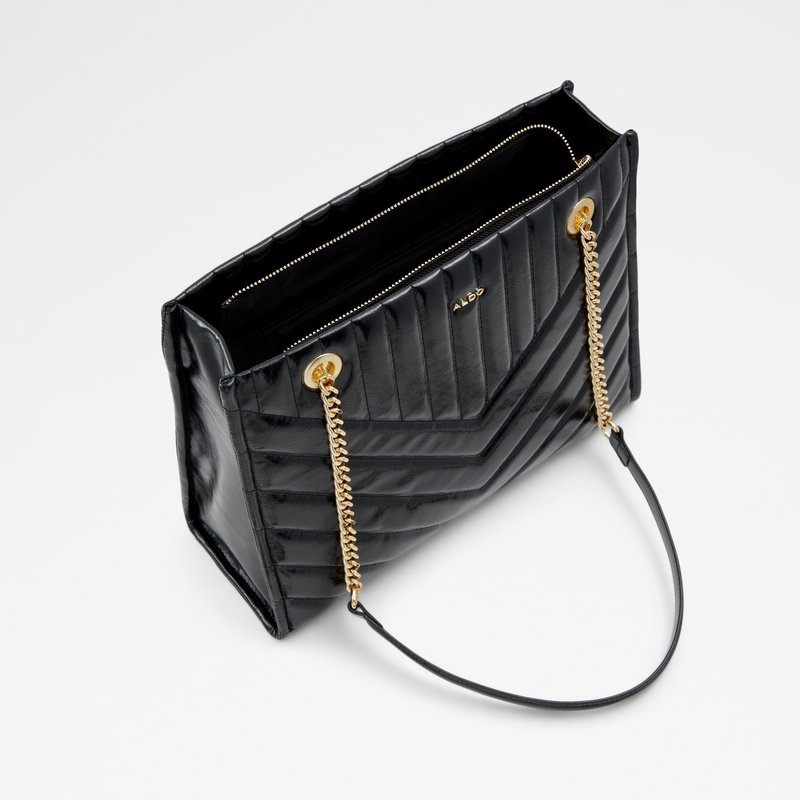 Aldo velika torba ONNY SYN QUILTED - crna 3
