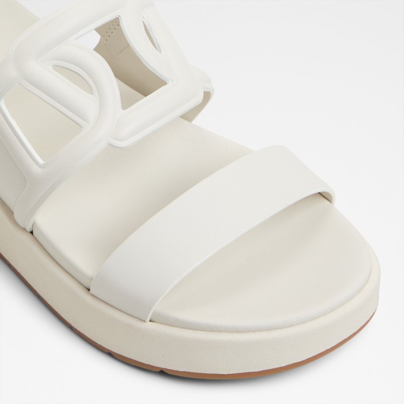 Aldo ravne sandale ONUVIA LEA SMOOTH - bijela 5