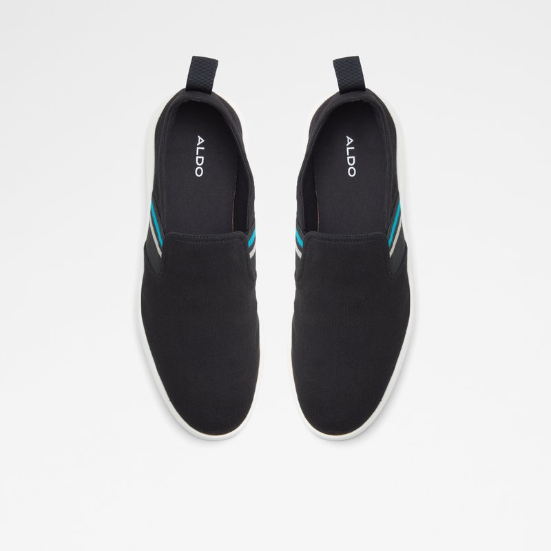 Aldo muške espadrile od tekstila OPENCOURT TEX CANVAS - crna 5