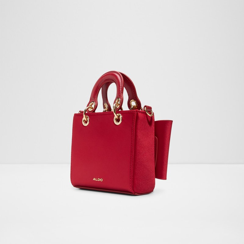 Aldo satchel torbica za nošenje u ruci ili na ramenu OPULENCE TEX MIX MAT - crvena 2