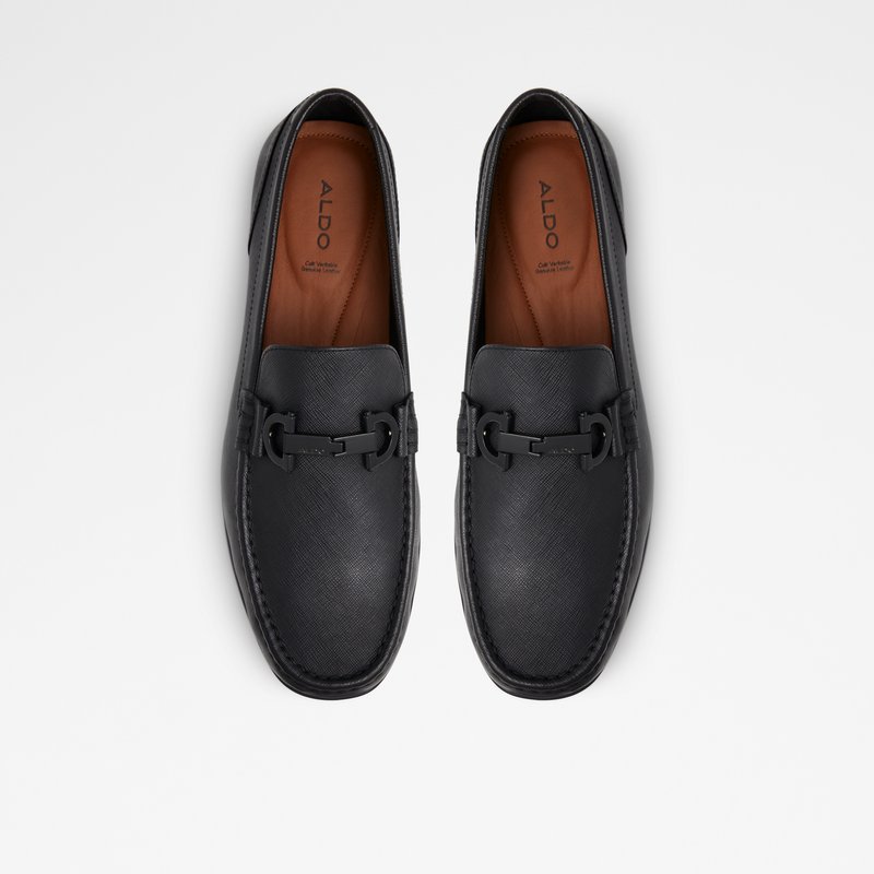 Aldo mokasine ORLOVOFLEX LEA EMBOSSED - crna 5