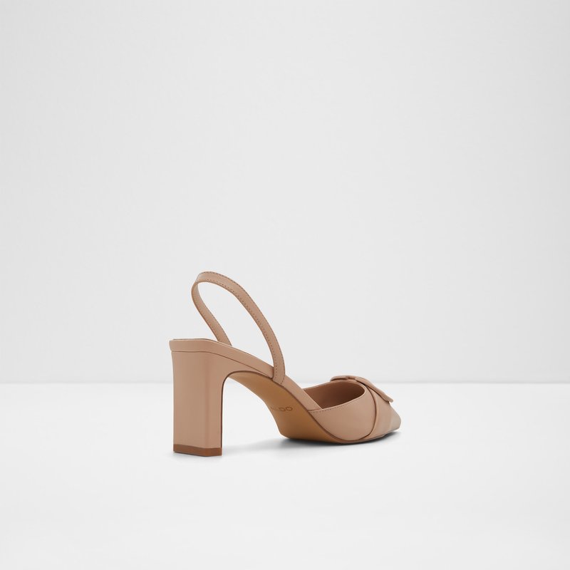 Aldo sandale s otvorenom petom OTYLIA LEA SMOOTH - bež 6