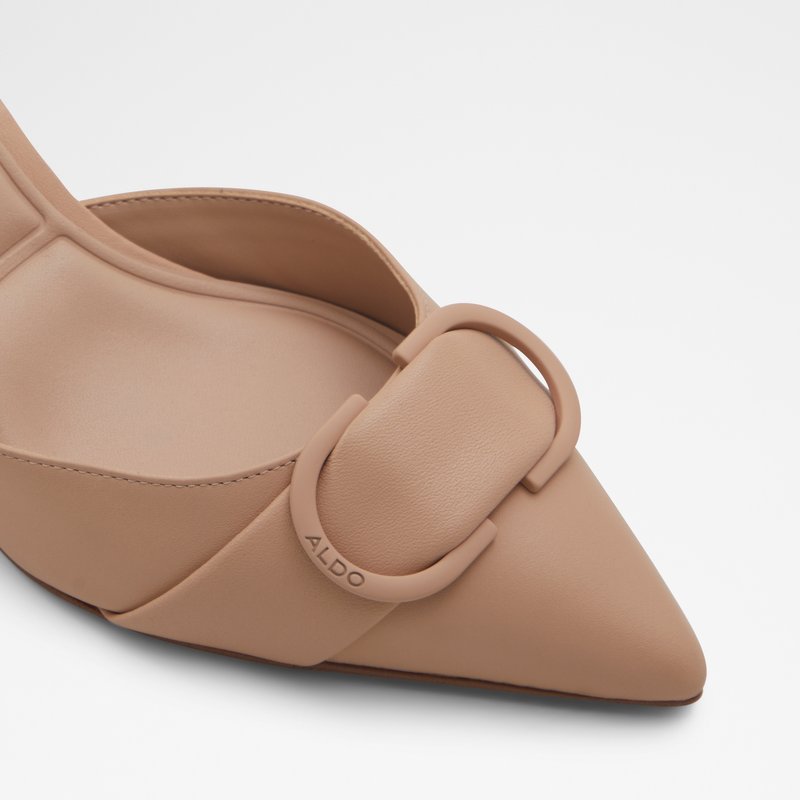 Aldo sandale s otvorenom petom OTYLIA LEA SMOOTH - bež 4