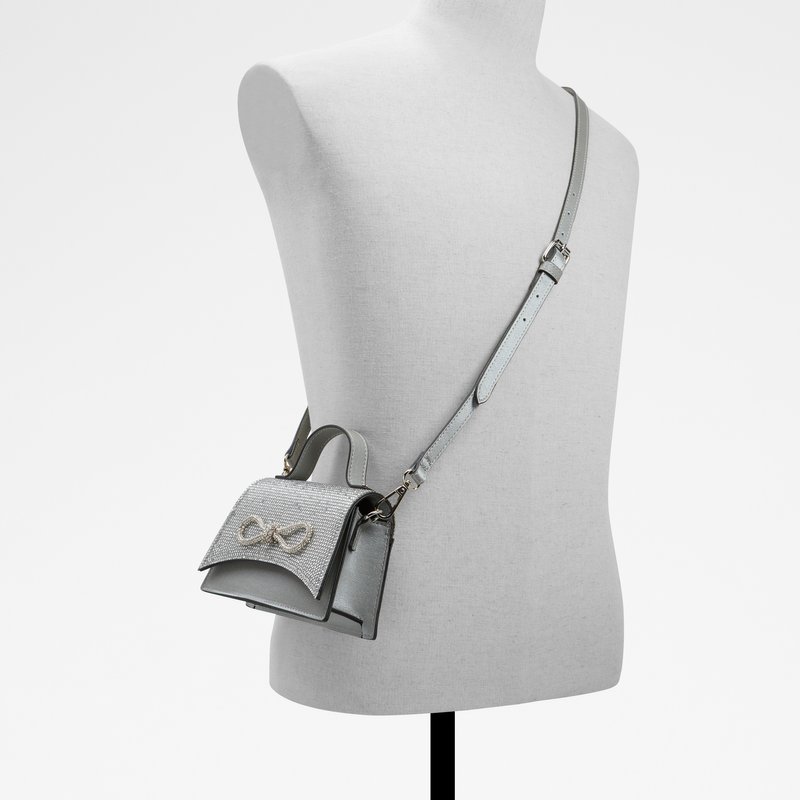 Aldo torbica za nošenje u ruci PAPIONNE SYN MIX MAT - srebrna 3