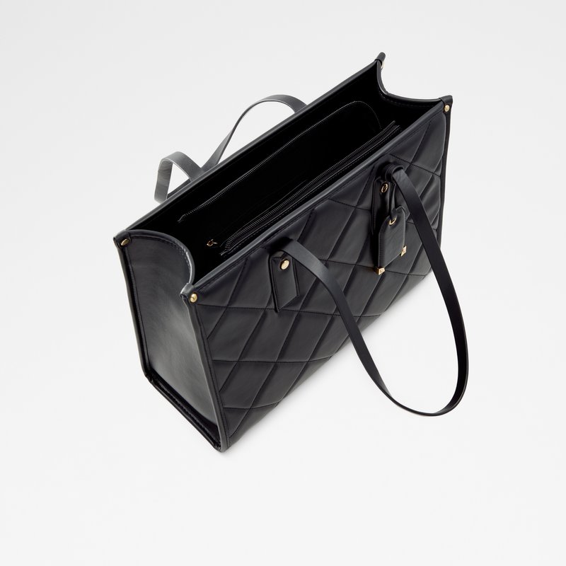 Aldo velike torbe PARBAG SYN QUILTED - crna 4